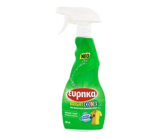 EUREKA Bright pre-wash stain remover spray 500ml – Color