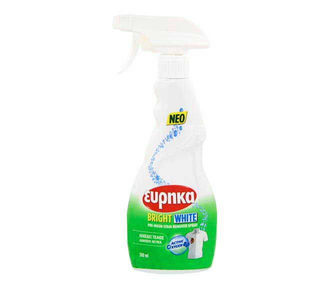 EUREKA Bright pre-wash stain remover spray 500ml – White