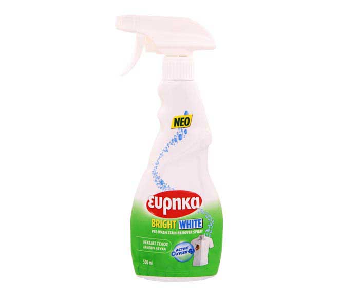 EUREKA Bright pre-wash stain remover spray 500ml – White