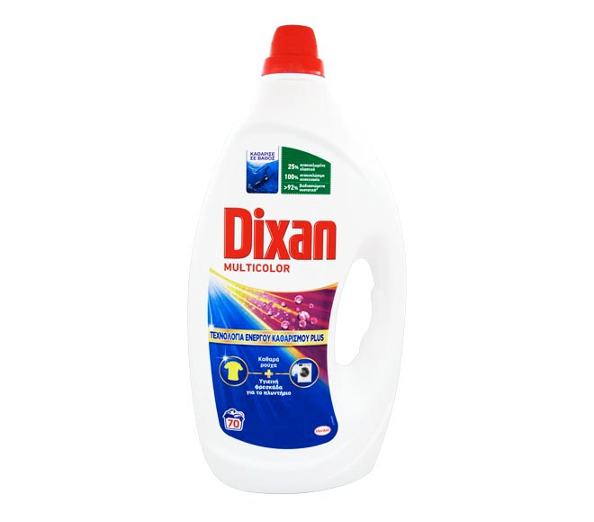 DIXAN Plus gel 70 washes 3.150L – Multicolor