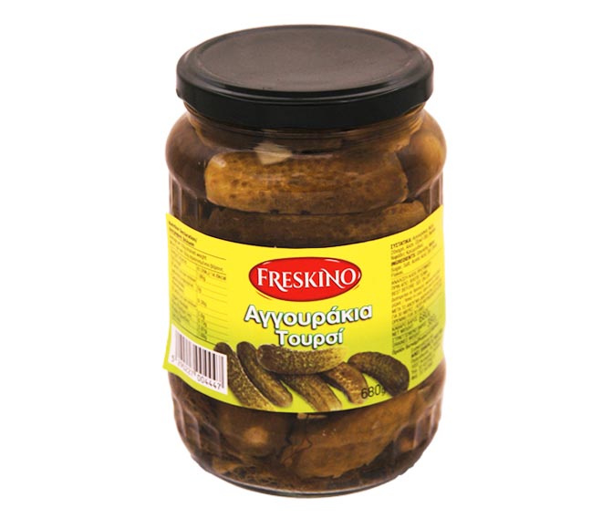 FRESCINO pickled gherkins 680g