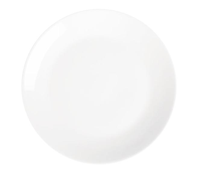 LIFESTYLE dinner plate porcelain white 27cm