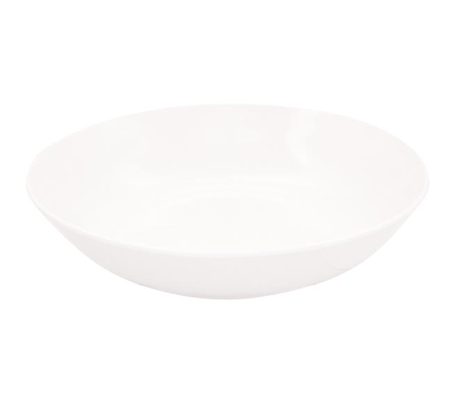 LIFESTYLE soup plate porcelain white 21cm