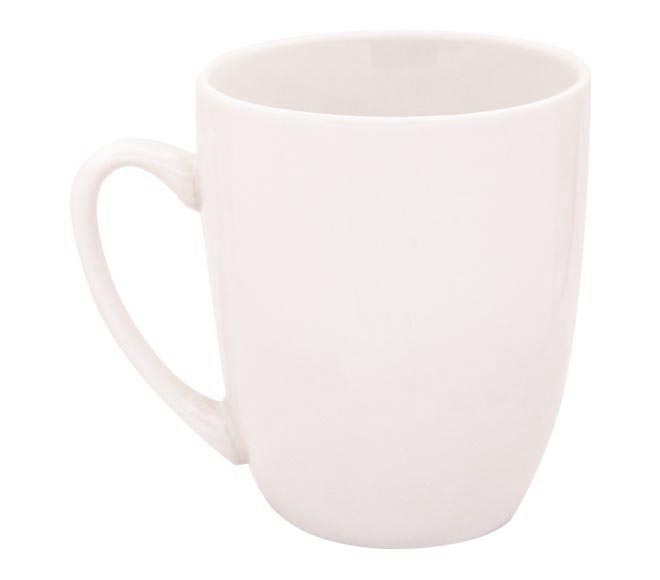coffee mug white porcelain 12oz