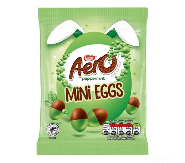 NESTLE Aero pepermint mini eggs 70g