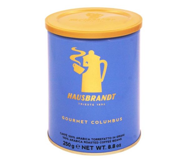 HAUSBRANDT 100% Arabica roasted coffee beans 250g - Gourmet Columbus