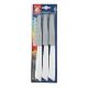 cutlery TAVOLA knives rounded stainless steel 6 pcs