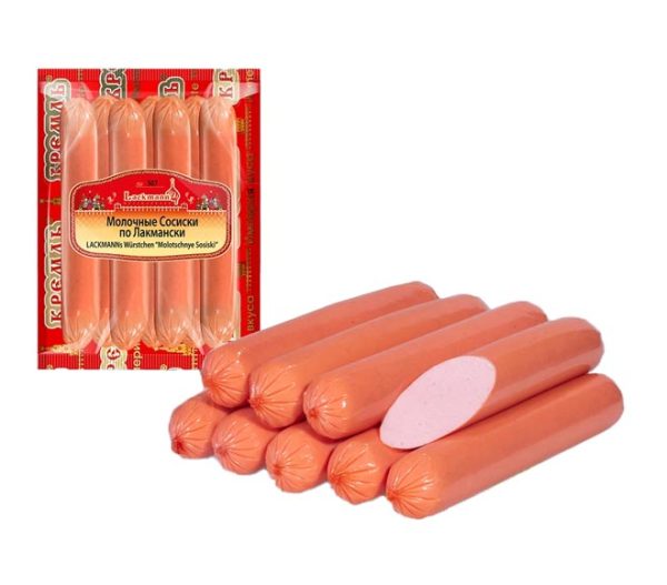 LACKMANN Molochnie Sausages 450g