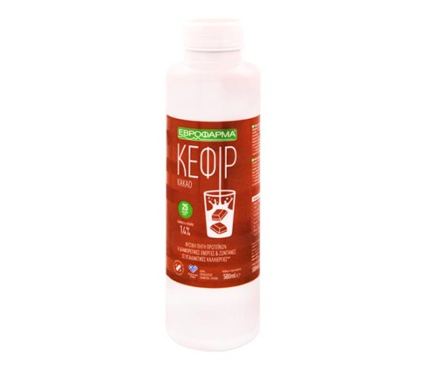 EVROFARMA Kefir 1.4% fat 500ml - Cocoa