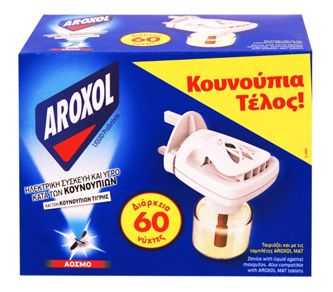 diffuser AROXOL set liquid 60 nights 45ml