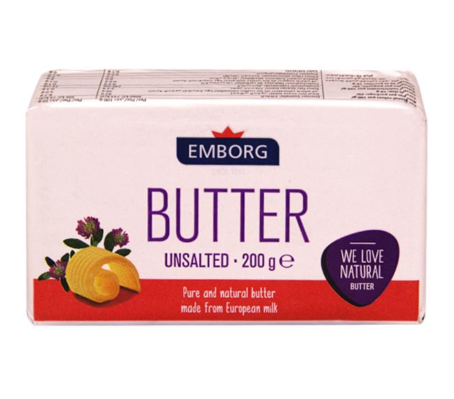 butter EMBORG 200g – Unsalted