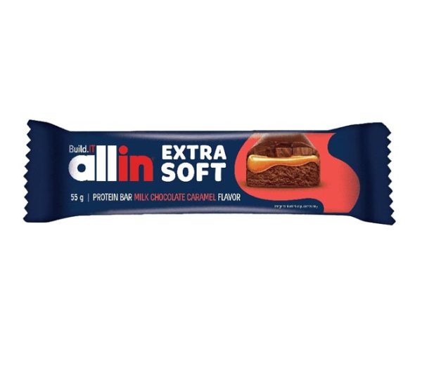 ALLIN Extra Soft bar Protein extra cream 55g - Milk Chocolate Caramel