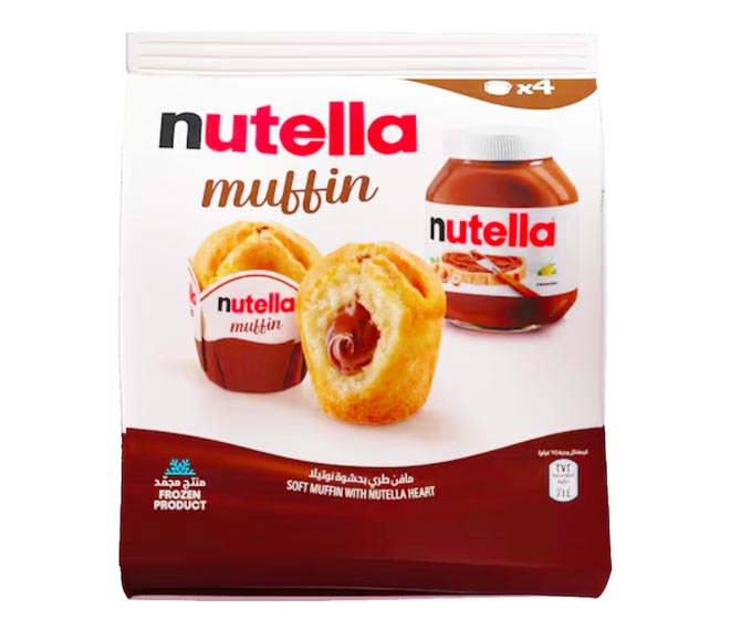 NUTELLA Muffin frozen 4X66g