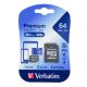 VERBATIM Premium microSDXC Card 64GB