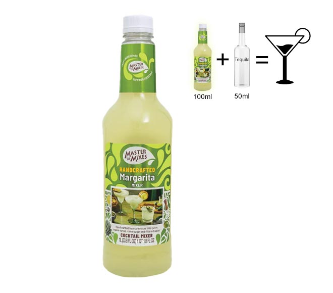 MASTER OF MIXES handcrafted coctail mixer Margarita 1L