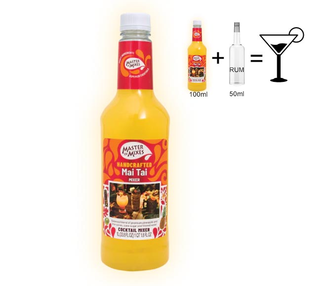 MASTER OF MIXES handcrafted coctail mixer Mai Tai 1L