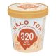 ice cream HALO TOP 473ml - Sea Salt Caramel (320 kCal per tub)