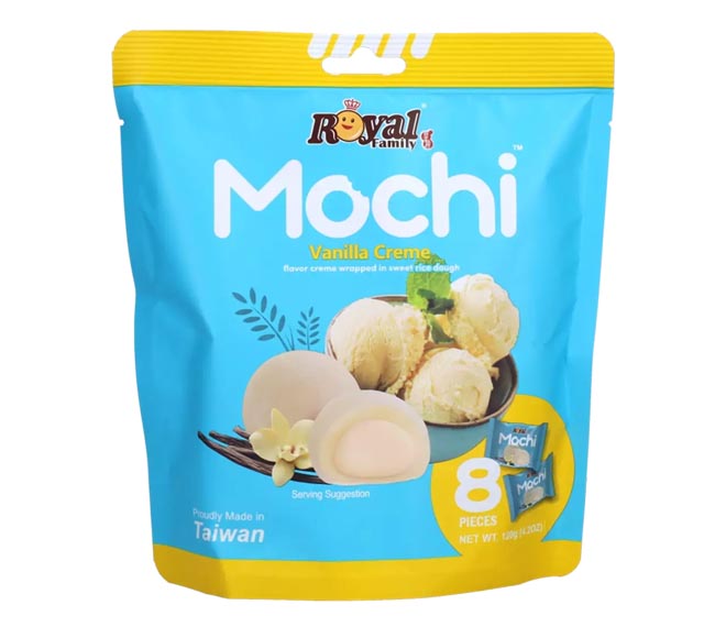 MOCHI flavor creme wrapped in sweet rice dough 120g – Vanilla Cream