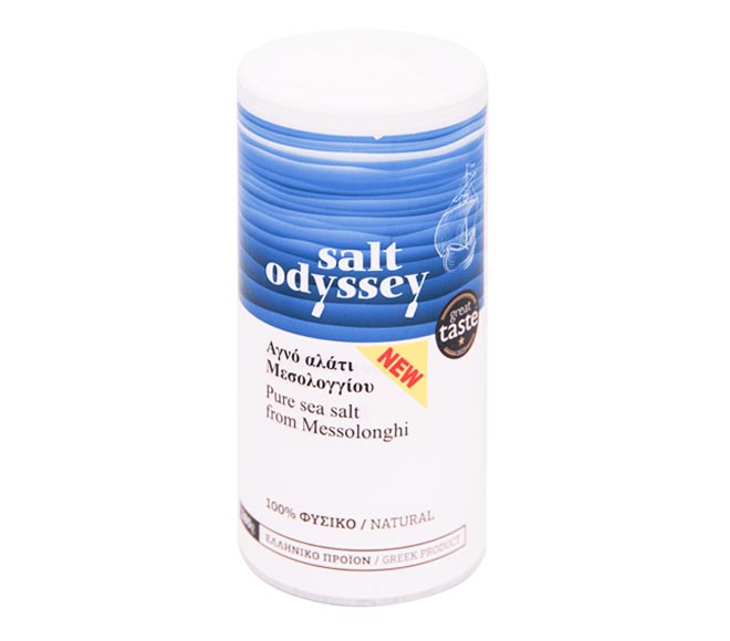 ODYSSEY pure table sea salt from Mesolonghi 280g