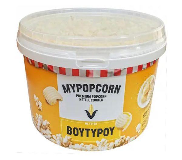 MYPOPCORN Premium Popcorn Kettle Cooked 185g - Butter