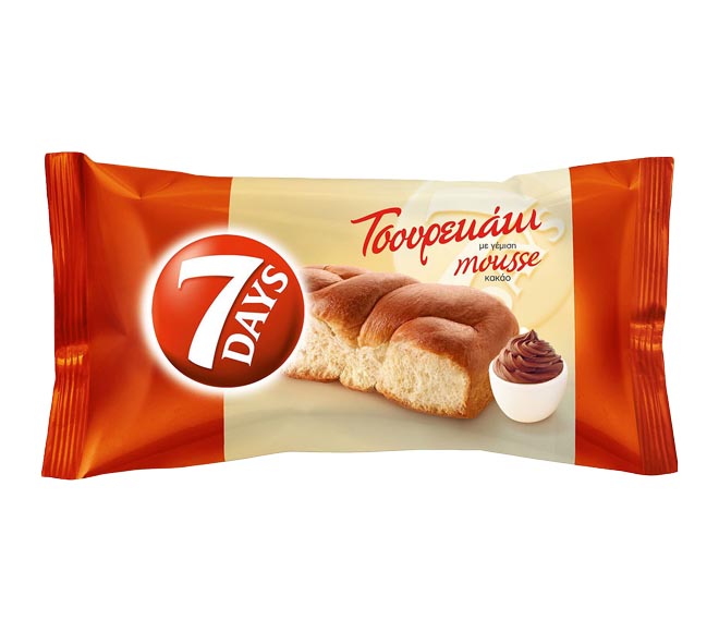 7DAYS greek traditional cake (tsoureki) 85g – Cocoa Cream