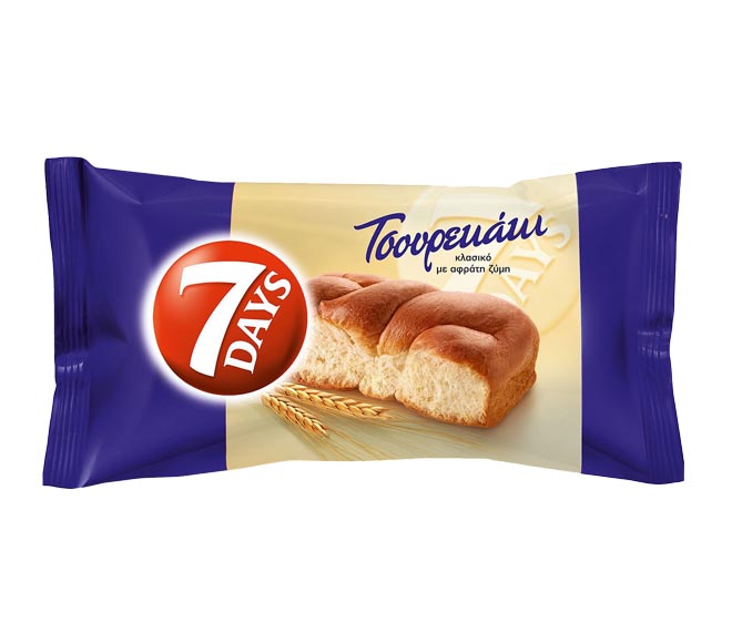 7DAYS greek traditional cake (tsoureki) 75g – classic