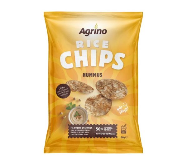 AGRINO rice chips 60g - Hummus