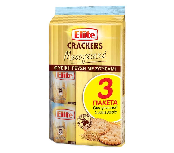 ELITE crackers 3x105g – Sesame Seeds