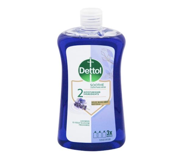 DETTOL Liquid hand wash moisturising ingredients refill 750ml - soothe