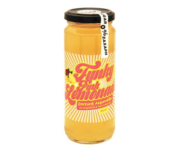 FUNKY PINK LEMONADE home lemonade 350ml - Grapefruit and Rose