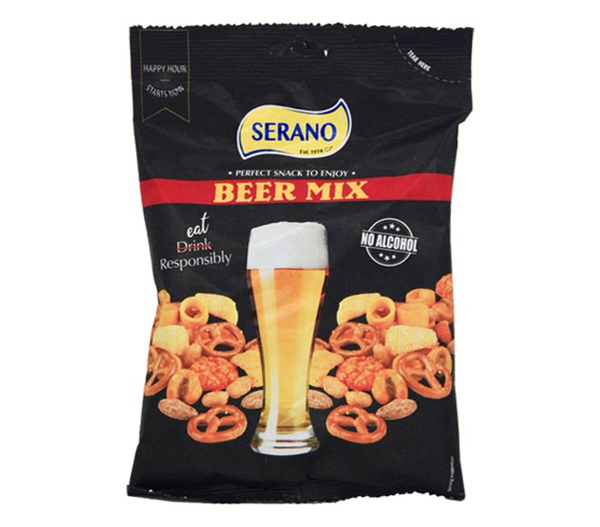 SERANO Snack 150g – Beer Mix