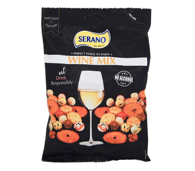 SERANO Snack 150g – Wine Mix