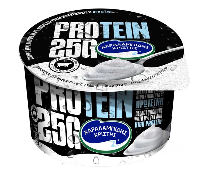 yogurt CHAR. CHRISTIS Protein 25G (lactose free, 0% fat) – 200g