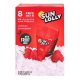 SUN LOLLY ice lollies for home freezing 8x60ml - Strawberry