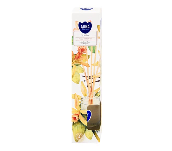 AURA Reed Diffuser 45ml – Vanilla