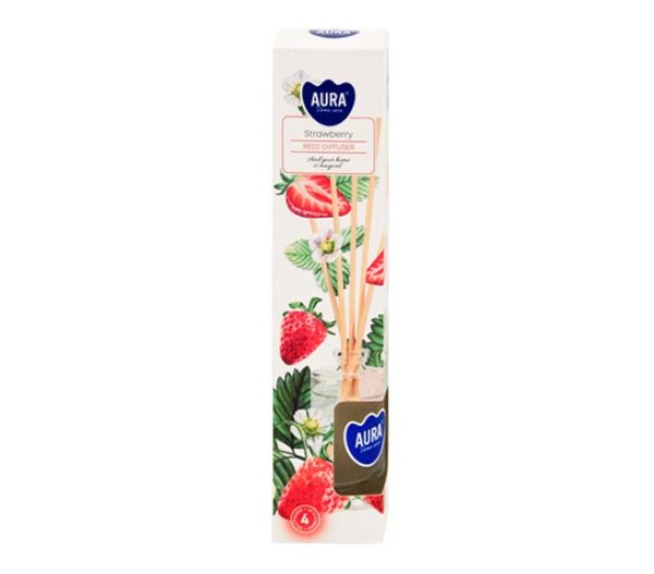 AURA Reed Diffuser 45ml - Strawberry