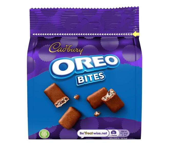CADBURY chocolate OREO bites 100g