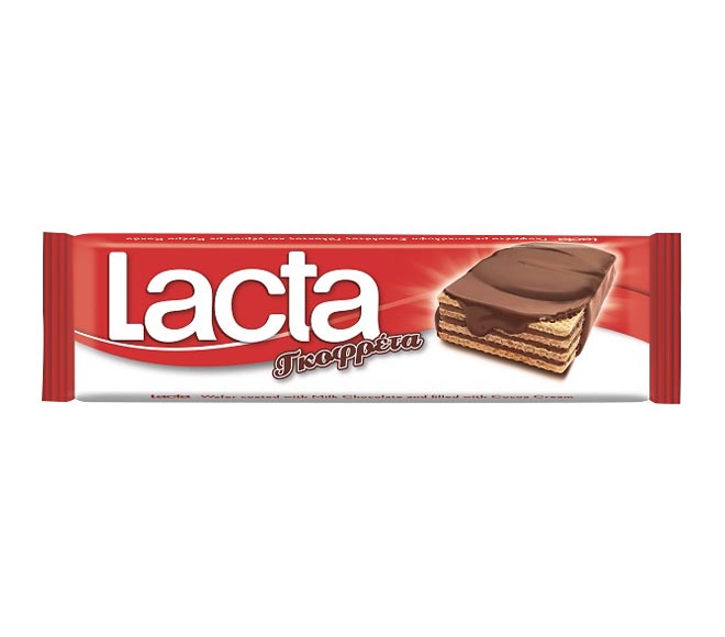 LACTA wafer coated with milk chocolate 28.5g – Cocoa Cream