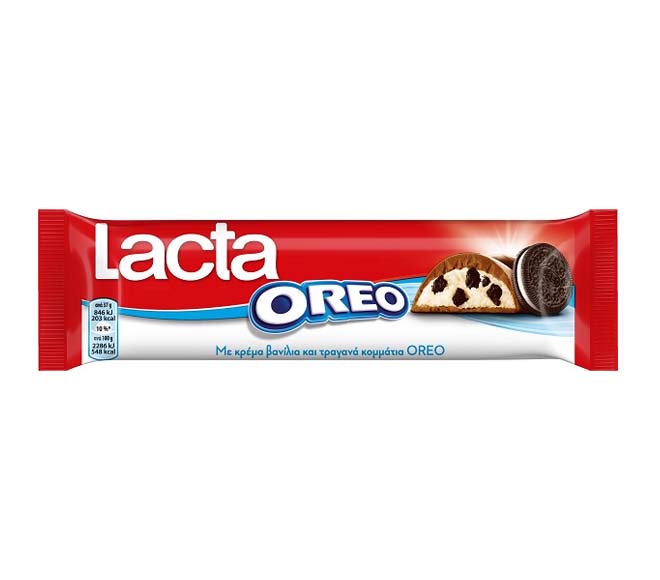 LACTA milk chocolate with oreo 37g