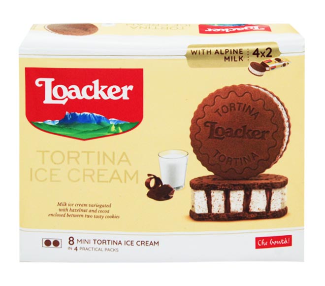 ice cream LOACKER sandwich 3×2 450ml – Torina