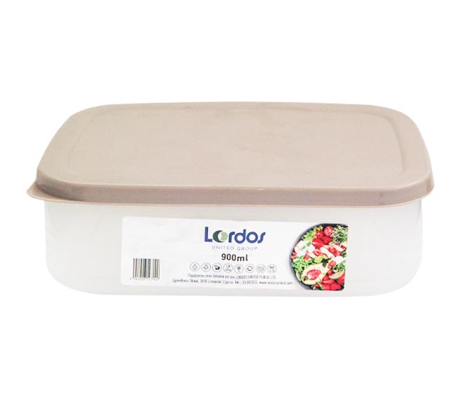 LORDOS plastic container 900ml