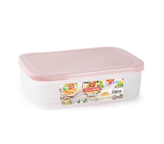 PLASTIC FORTE plastic container 900ml