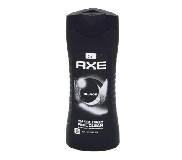 AXE 3in1 body/face/hair wash 400ml - Black