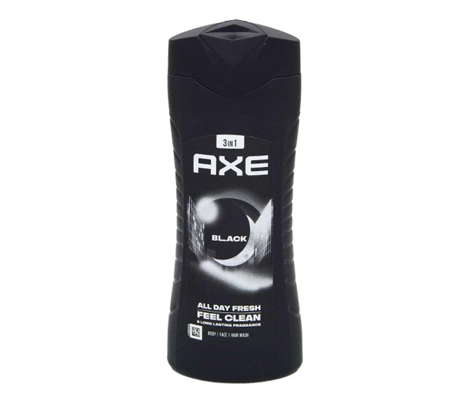 AXE 3in1 body/face/hair wash 400ml – Black