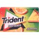 gum TRIDENT senses tropical flavour sugar free 27g