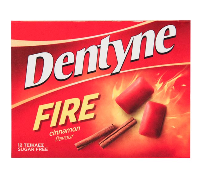 gum DENTYNE FIRE cinnamon flavour sugar free 16.8g
