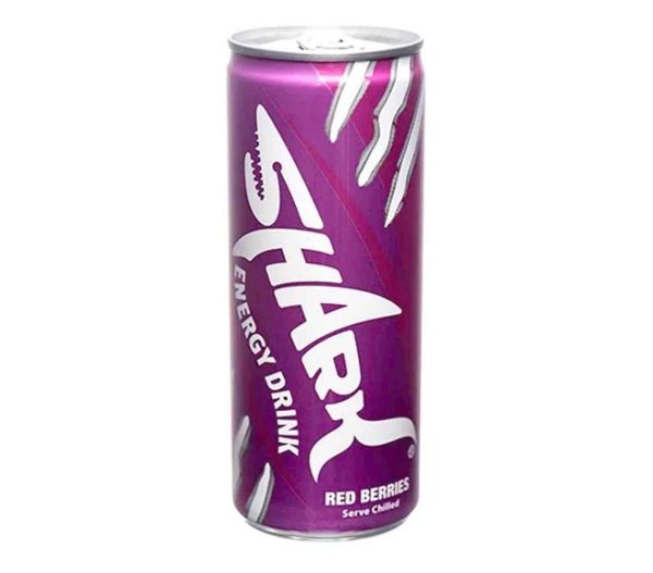 SHARK energy drink 250ml - red berries