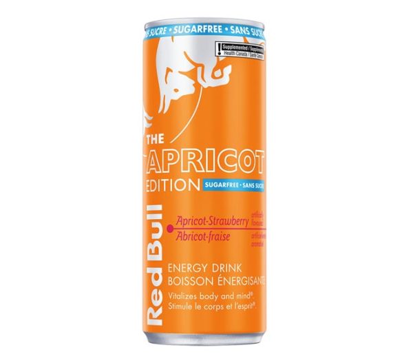 RED BULL energy drink 250ml - The Apricot Edition