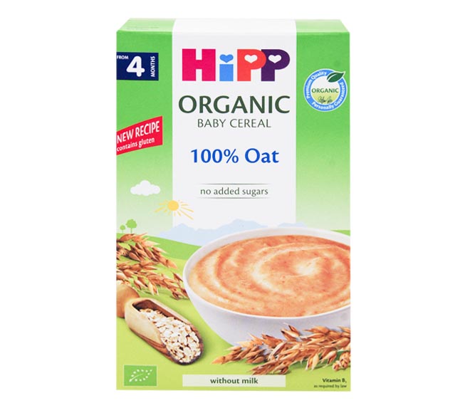 HIPP organic baby cereal 200g –  100% Oat (without milk)