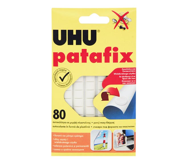 UHU patafix 80 stickers in the form of plasticine